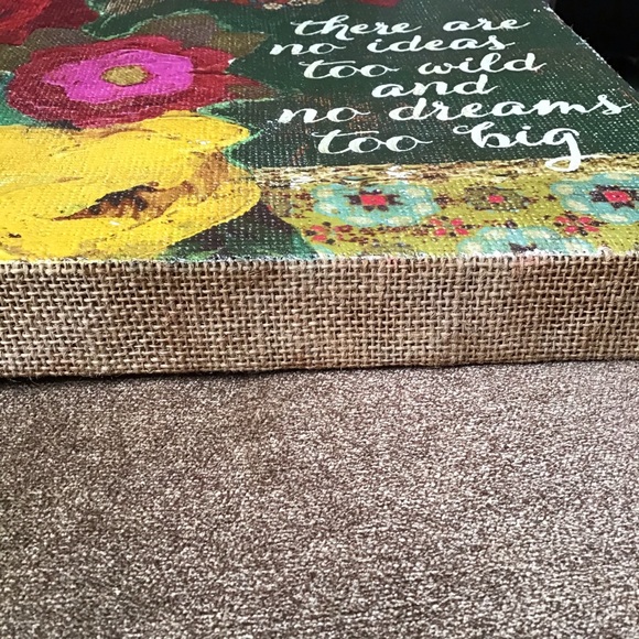 FINAL SALE Wild Heart Gypsy Soul Wall Decor (16”x12”) - Picture 3 of 3